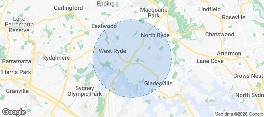Ryde Airbnb map